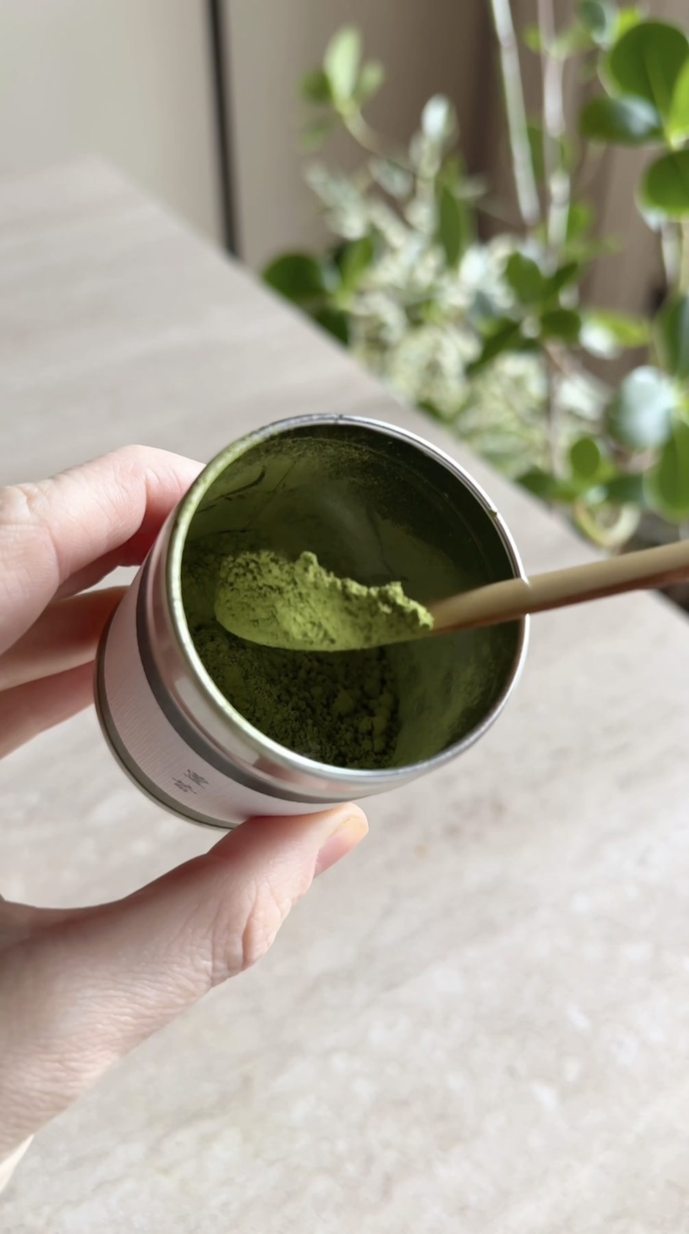 Iced matcha latte al lampone ricetta step 1