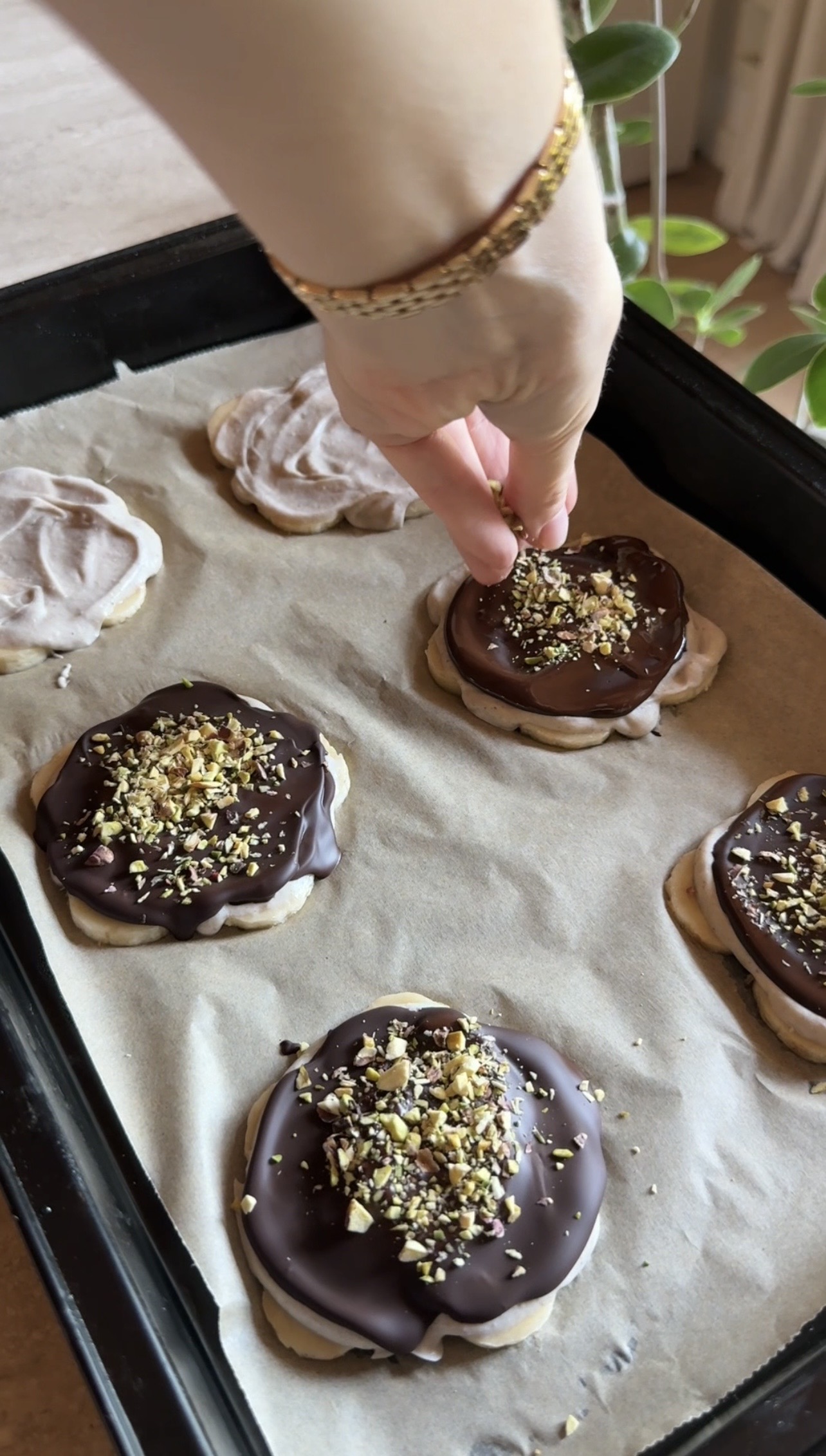 Fiorellini alla banana e cioccolato ricetta step 6