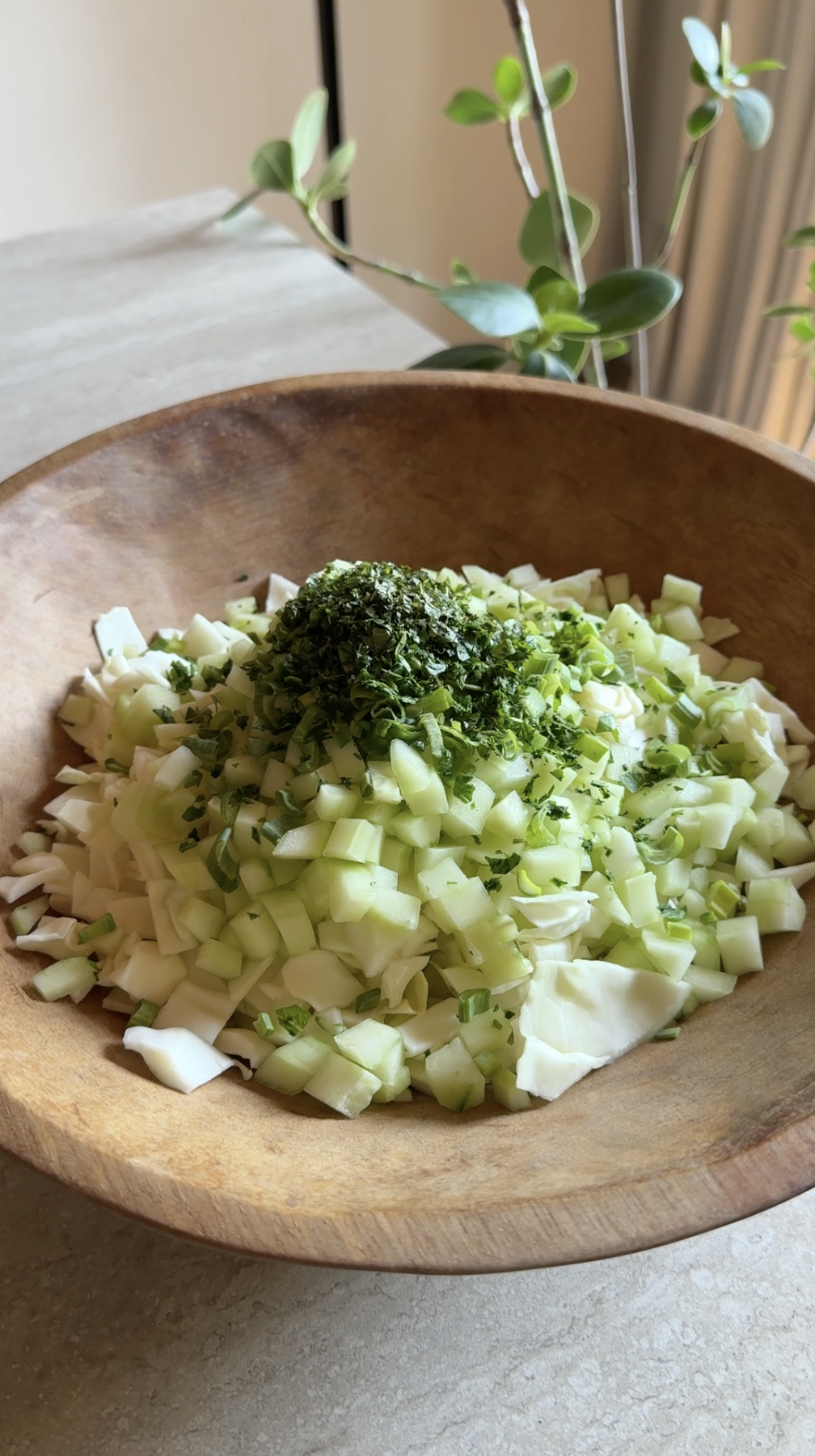 Green goddess salad ricetta step 2