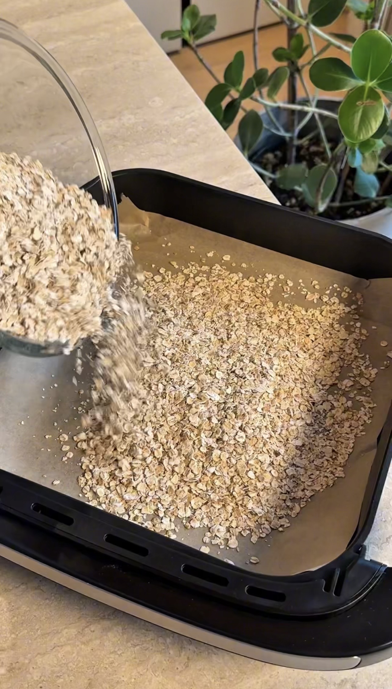 Granola in friggitrice ad aria ricetta step 1