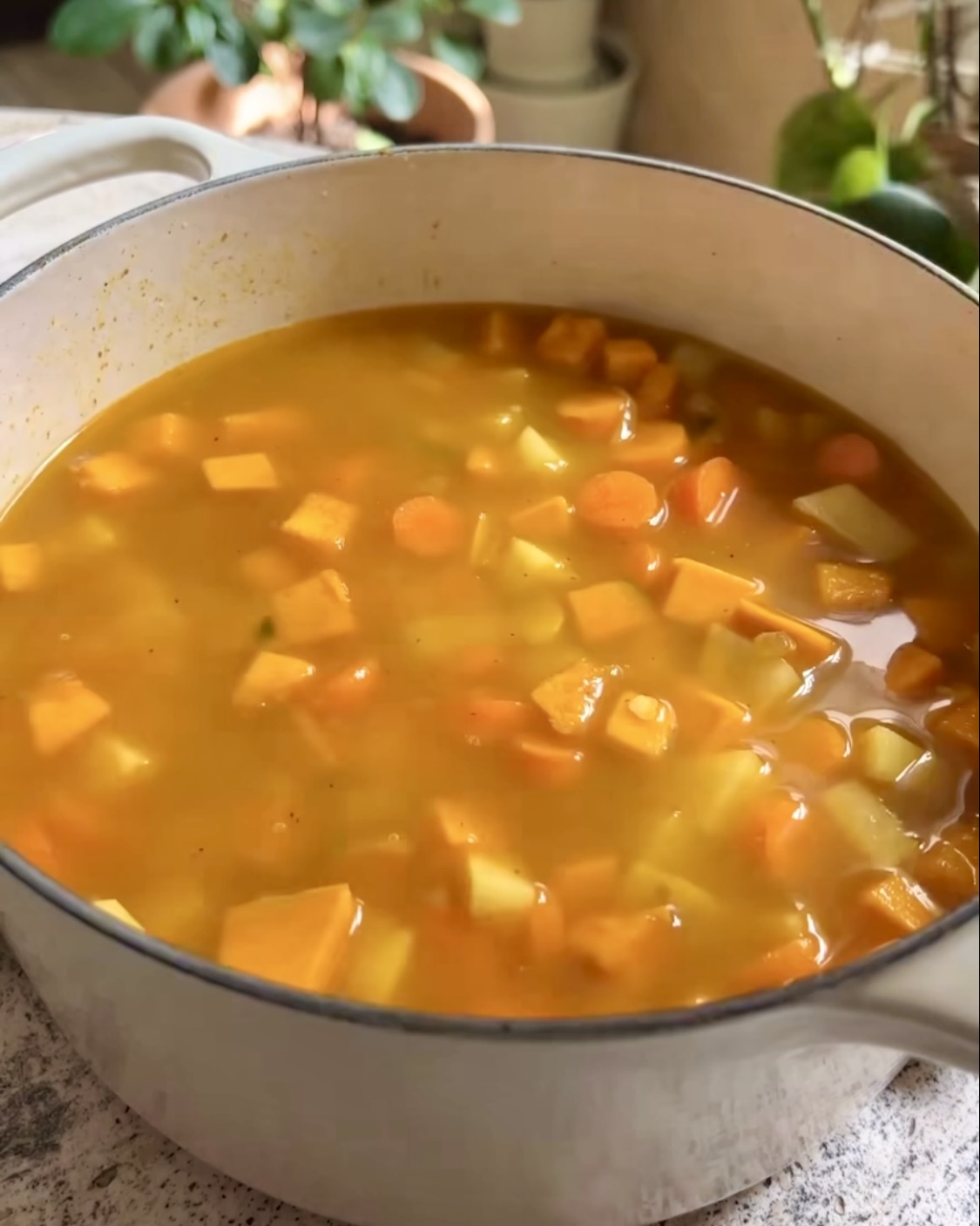 Zuppa di lenticchie e verdure ricetta step 3