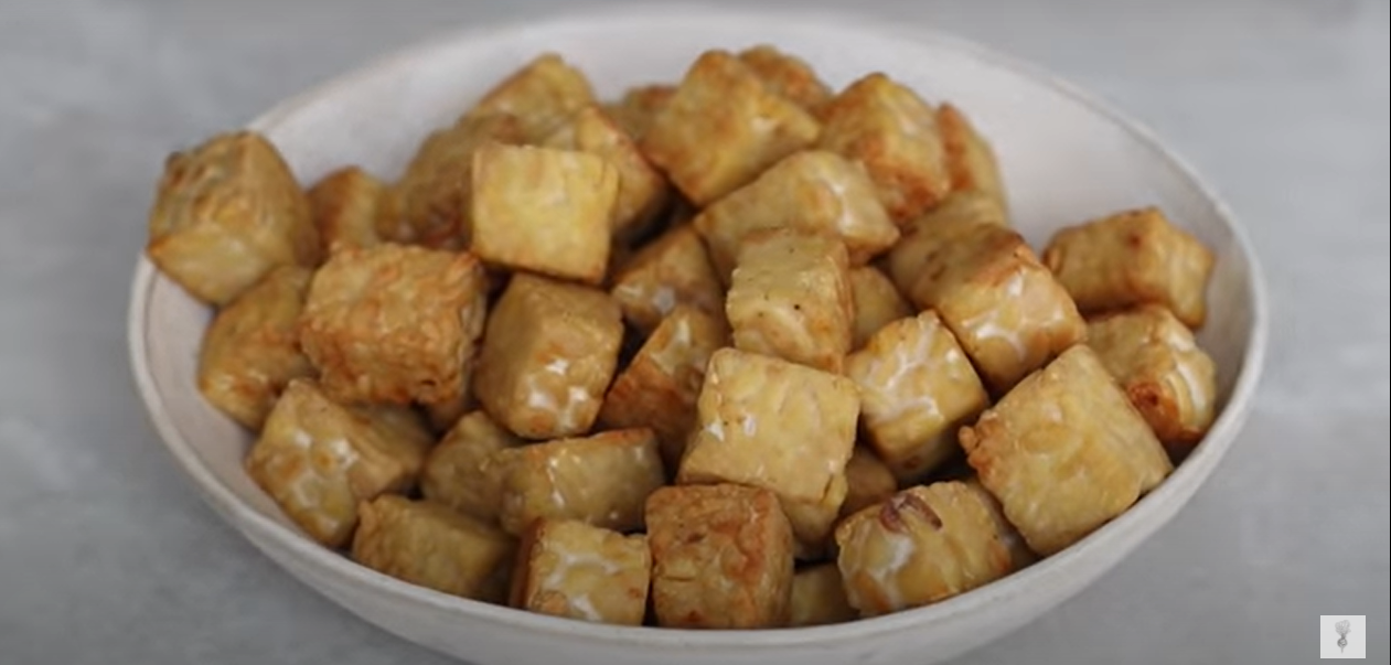 Tempeh alla piastra con salsa agrodolce ricetta step 1
