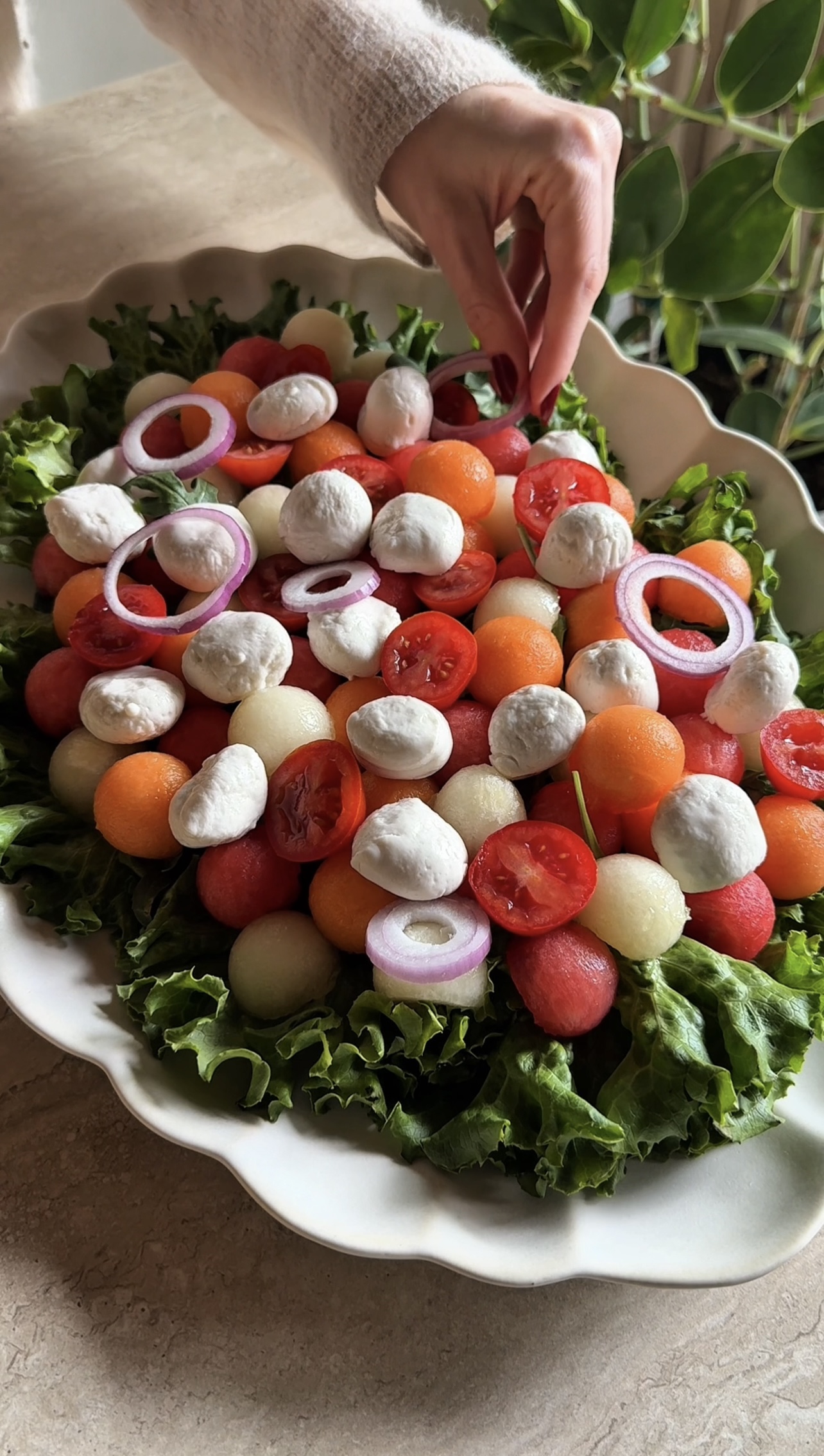 Melon salad ricetta step 4