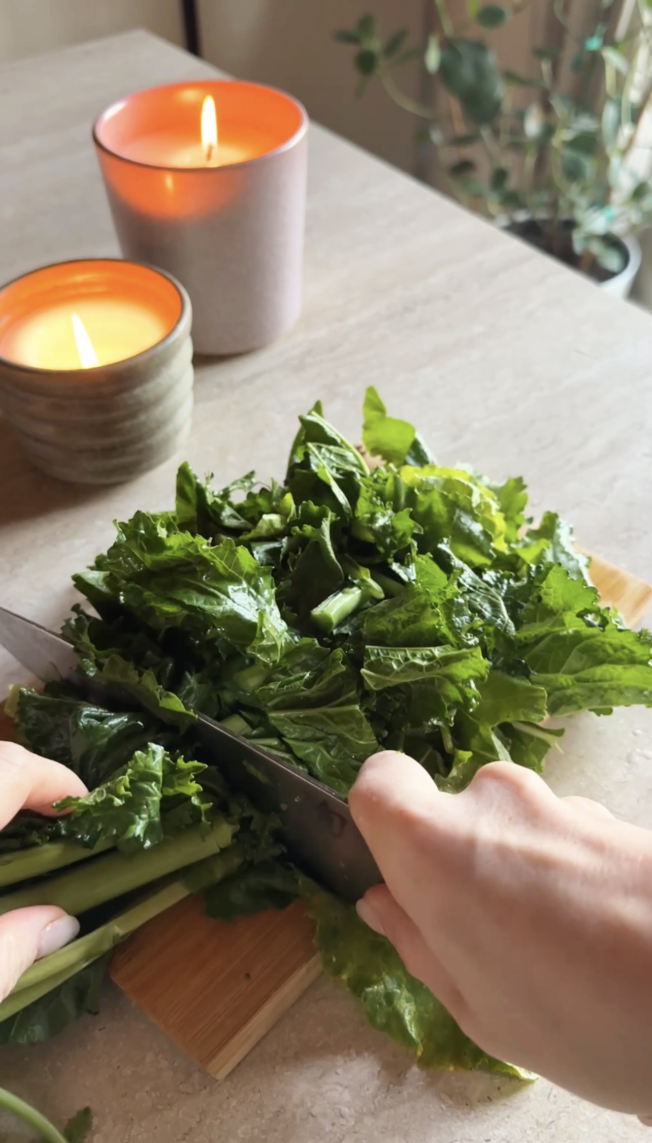 Vellutata di porri, patate e cime di rapa ricetta step 1