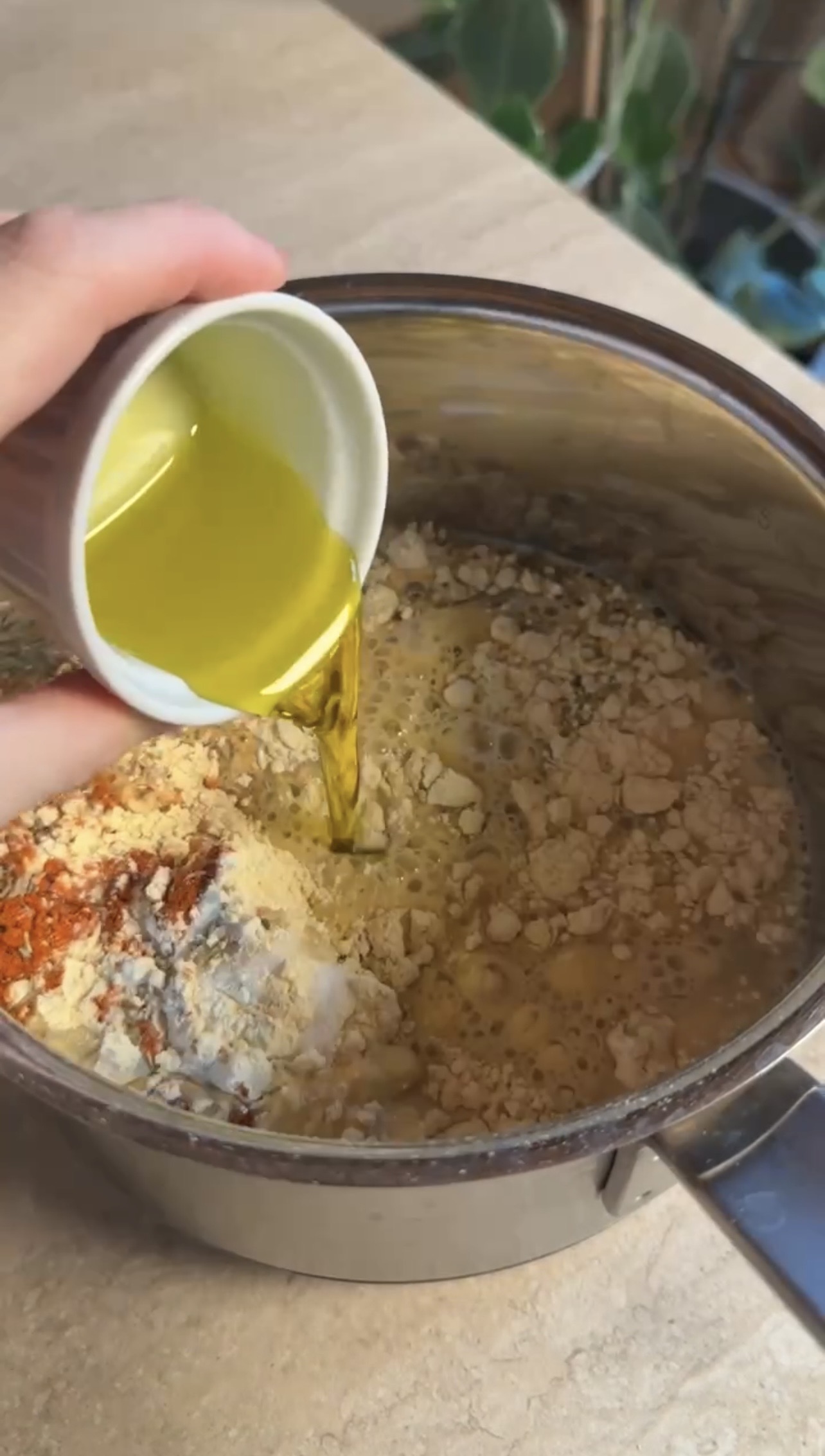 Bastoncini di ceci ricetta step 1