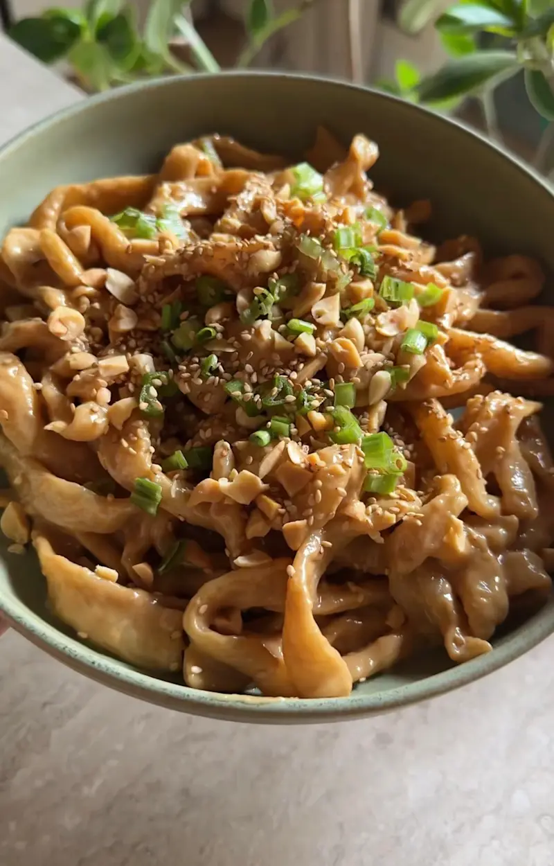 Udon al sesamo ricetta