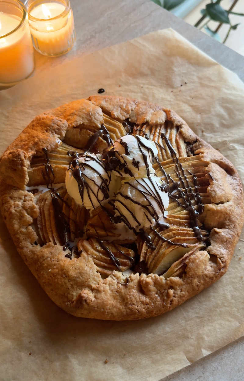 Galette di mele ricetta