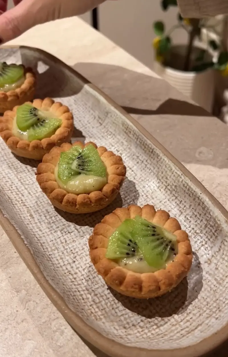 Tartellette ai kiwi ricetta