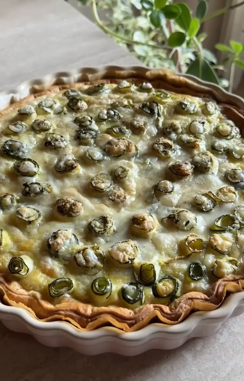 Torta salata con zucchine e pastella di ceci ricetta