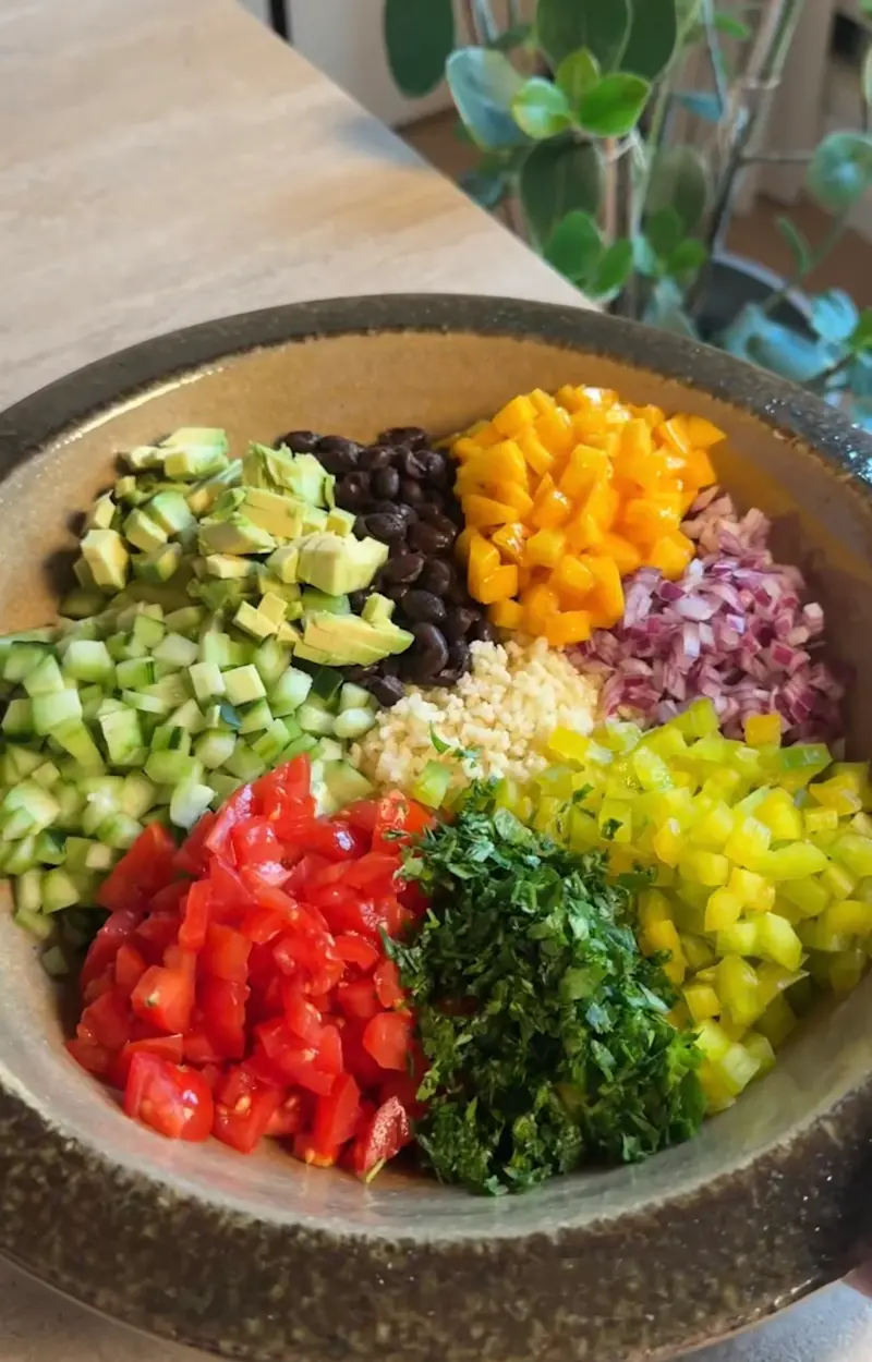 Insalata di cous cous estiva ricetta