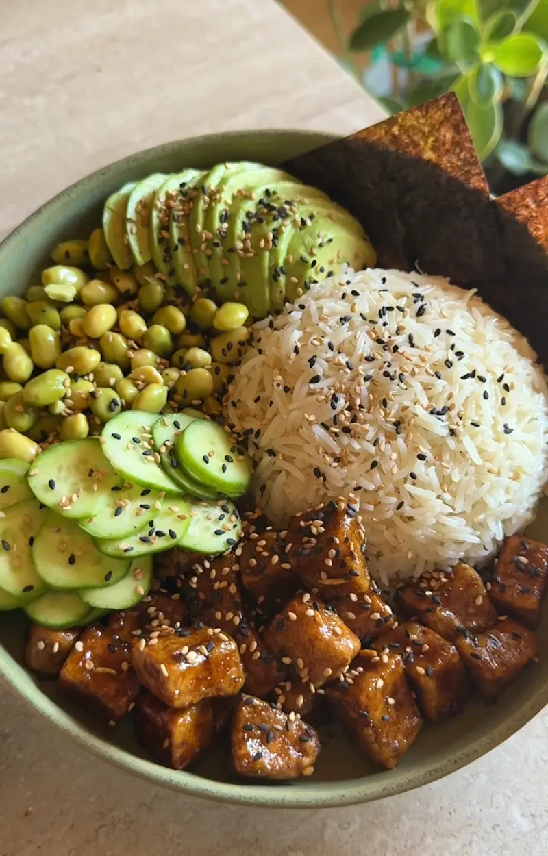 Tofu bowl ricetta