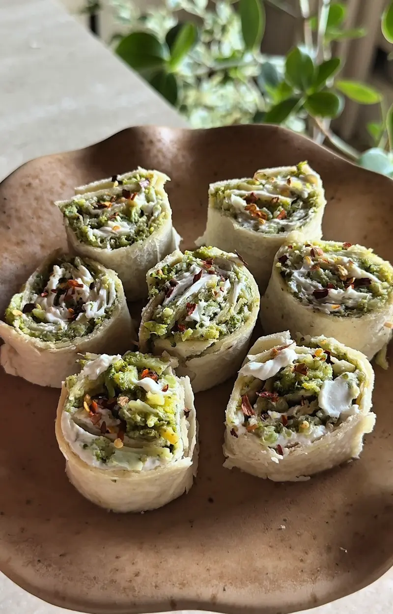 Mini roll ai broccoli ricetta