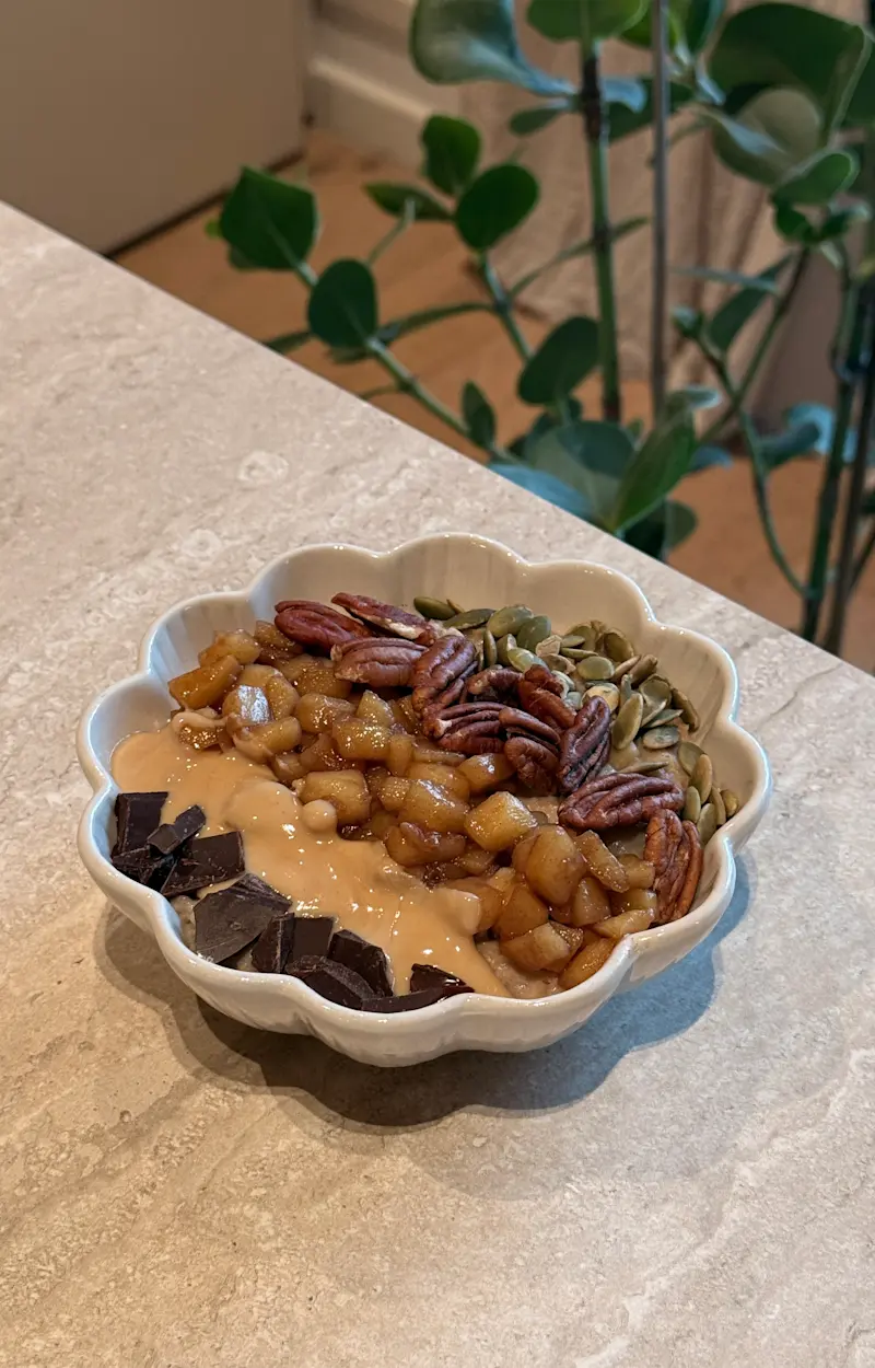 Porridge di mele ricetta