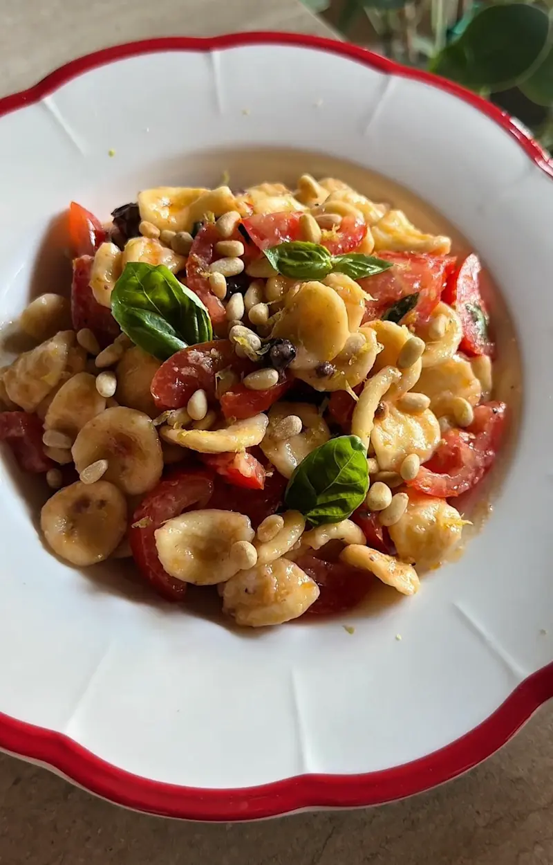 Orecchiette alla crudaiola ricetta