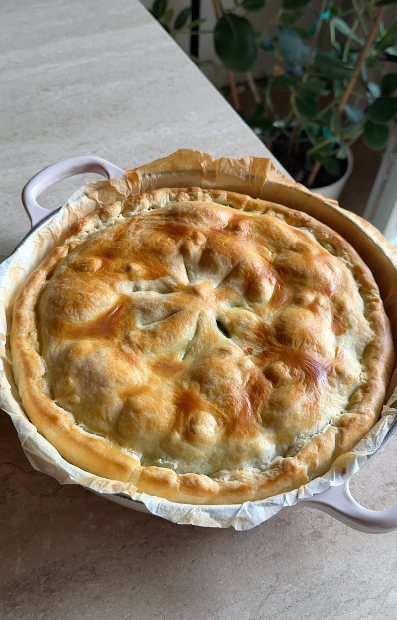 Torta salata bietole e patate ricetta
