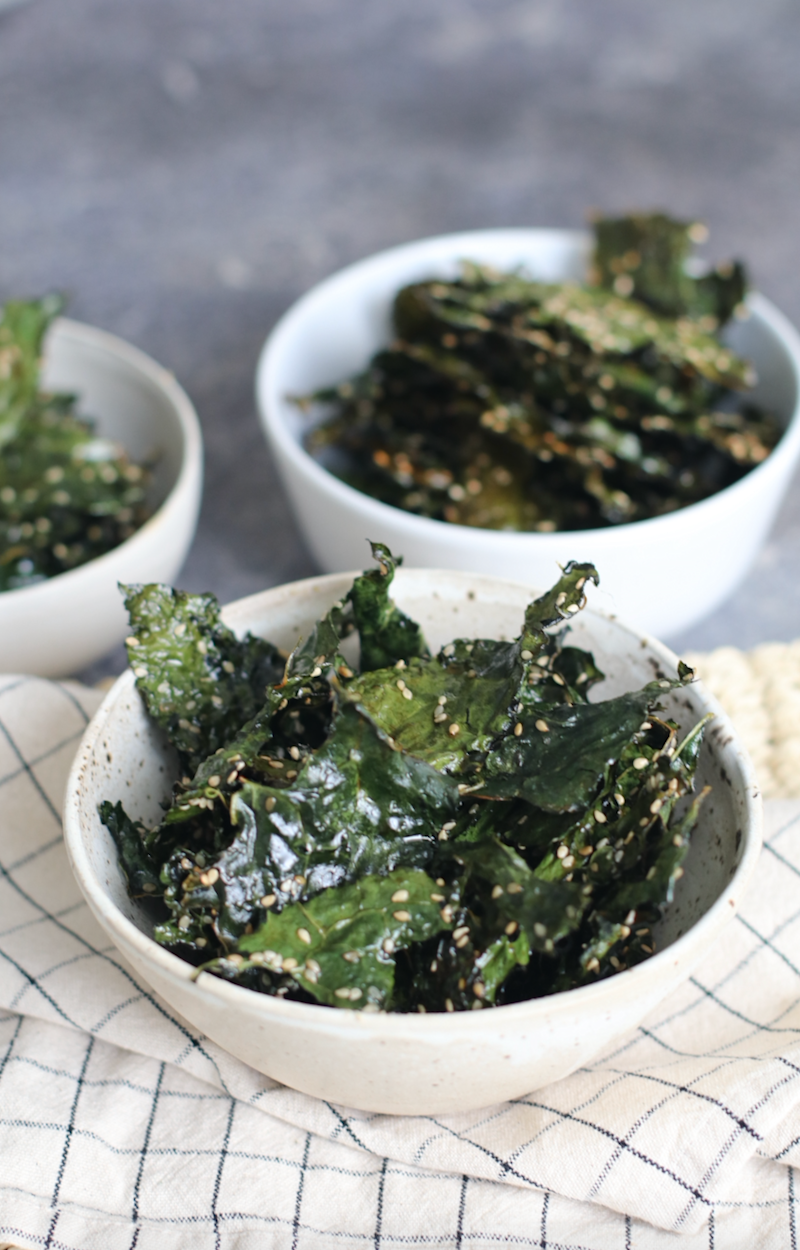 Chips di cavolo nero ricetta