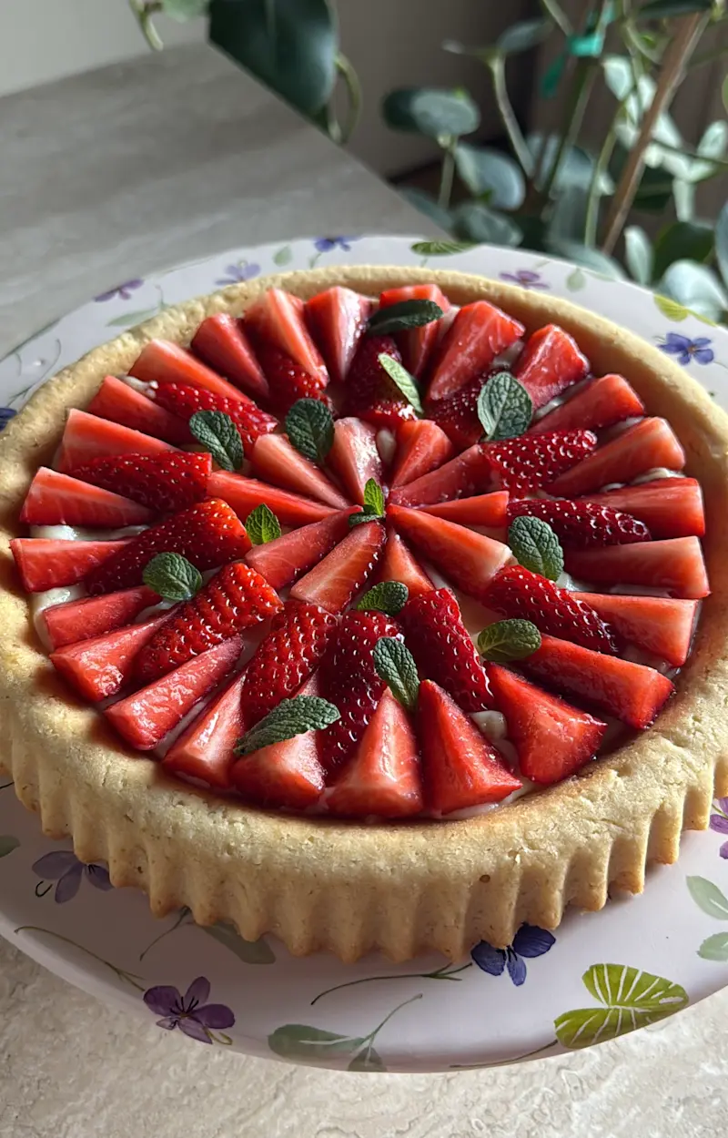 Crostata di fragole ricetta