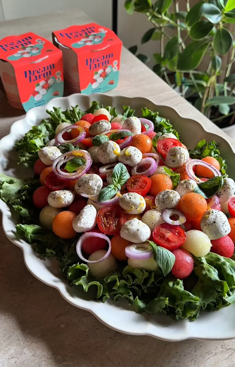 Melon salad ricetta