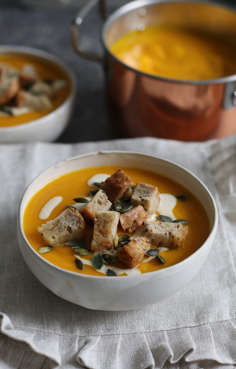 Vellutata di zucca e zenzero ricetta