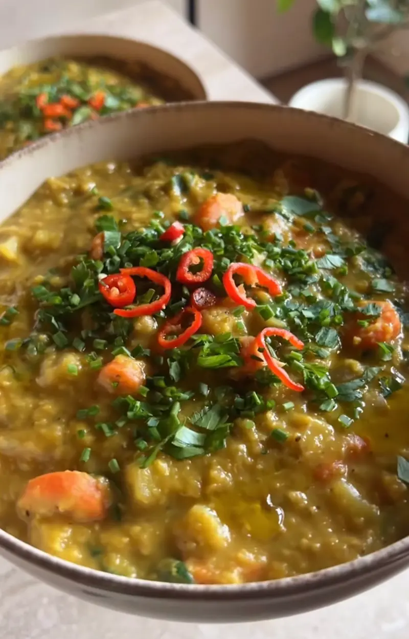 Minestra di verdure e lenticchie ricetta