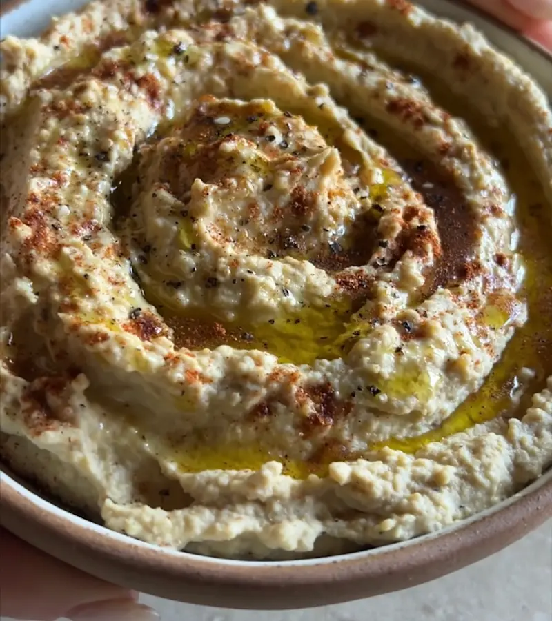 Hummus arrosto ricetta
