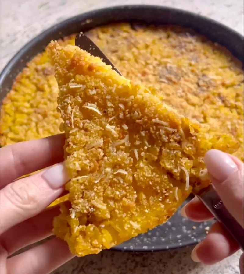 Torta di risotto avanzato ricetta