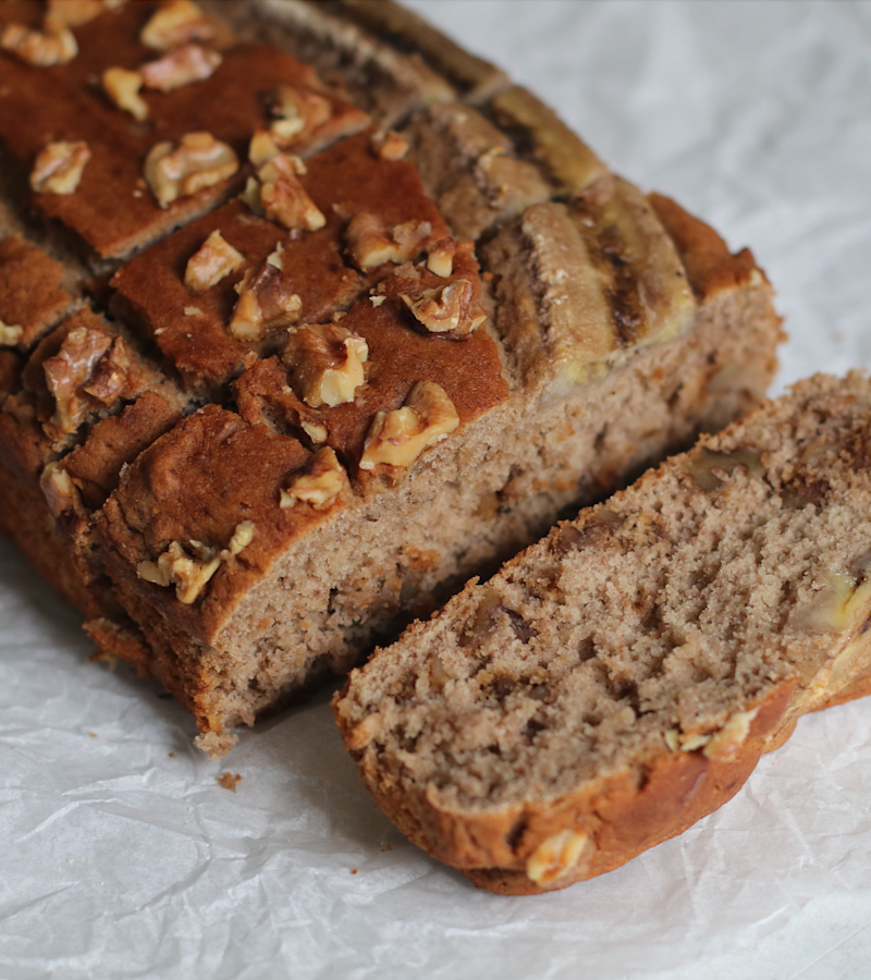 Banana Bread vegano e senza glutine  ricetta