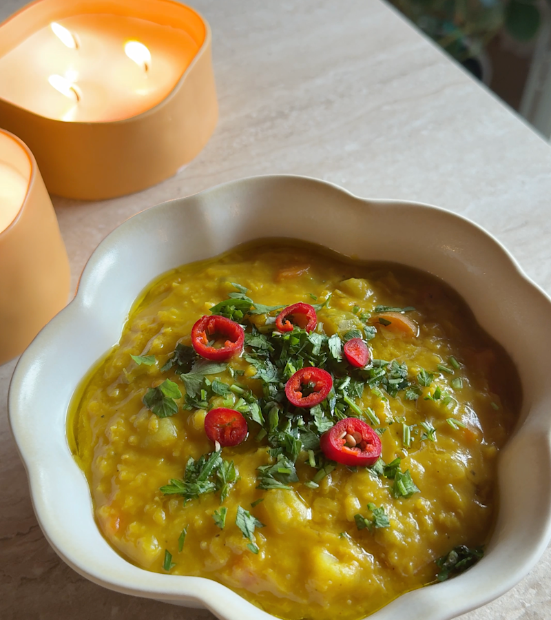Golden soup ricetta