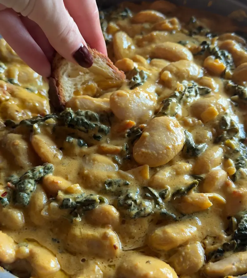 Butter beans zucca e cavolo nero ricetta