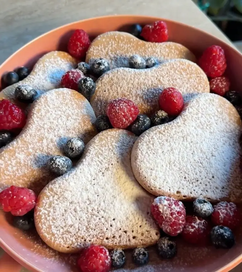 Pancake con mirtilli e lamponi ricetta