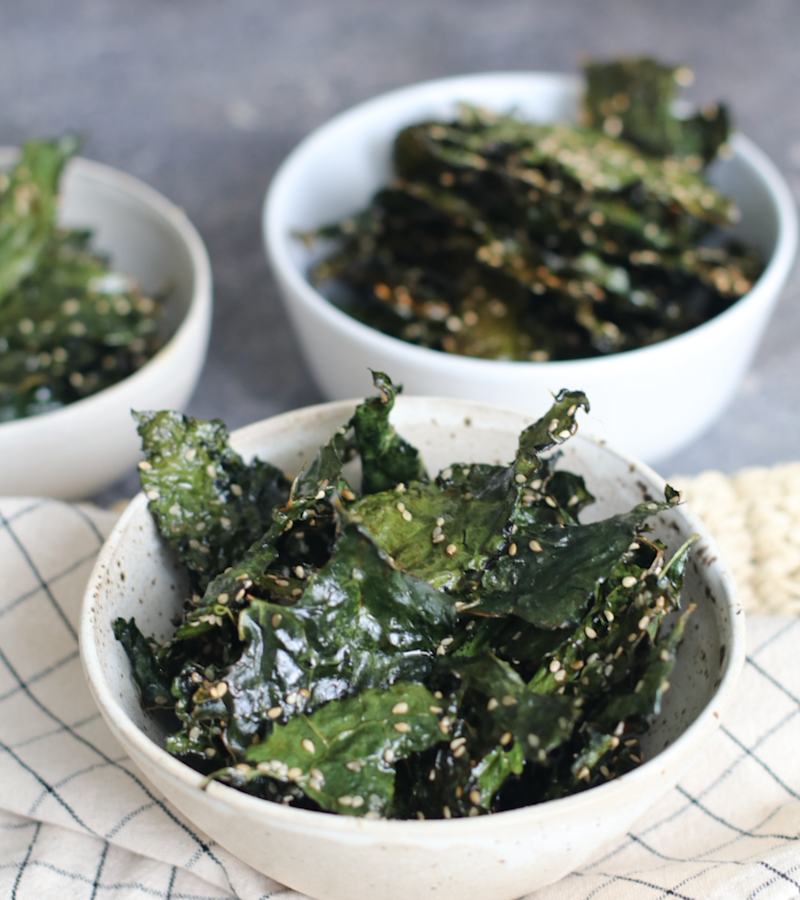 Chips di cavolo nero ricetta