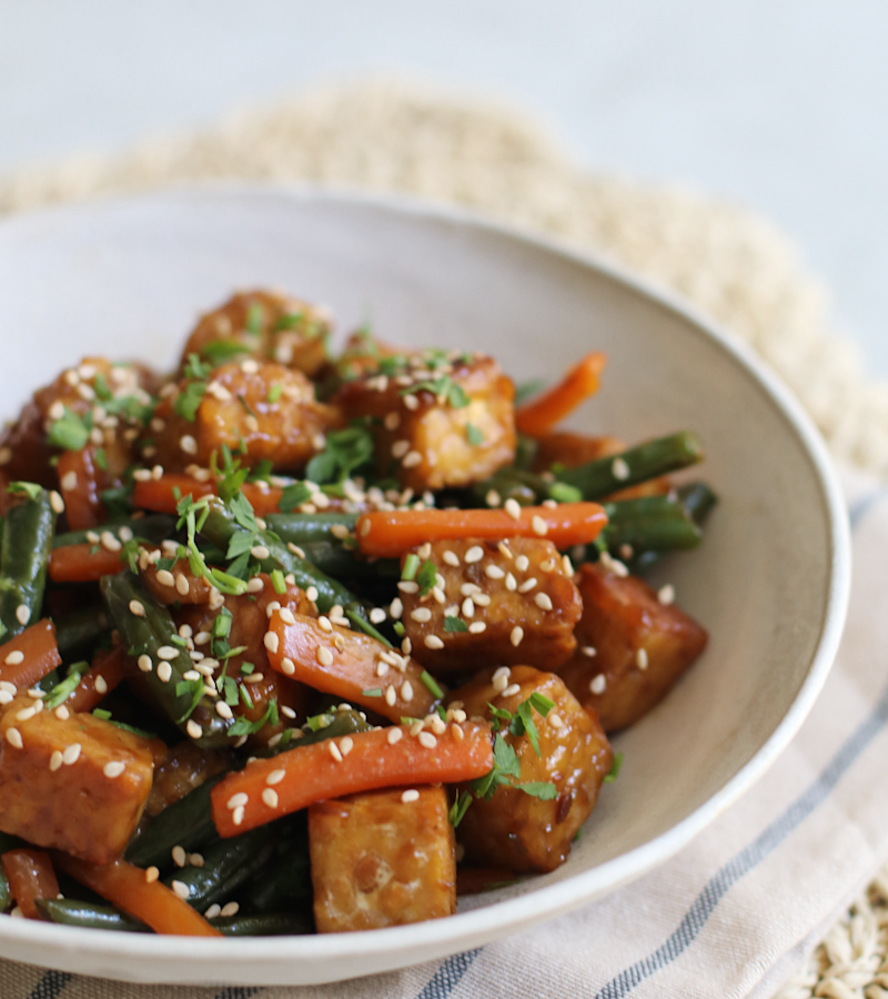 Tempeh alla piastra con salsa agrodolce ricetta