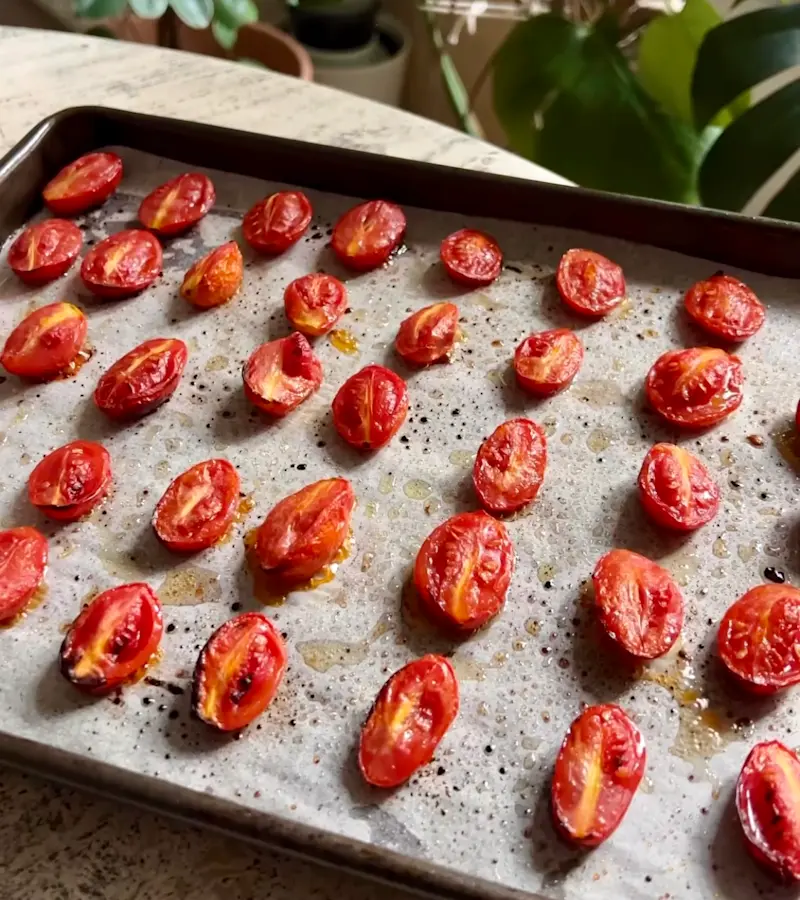 Pomodorini confit sott'olio ricetta